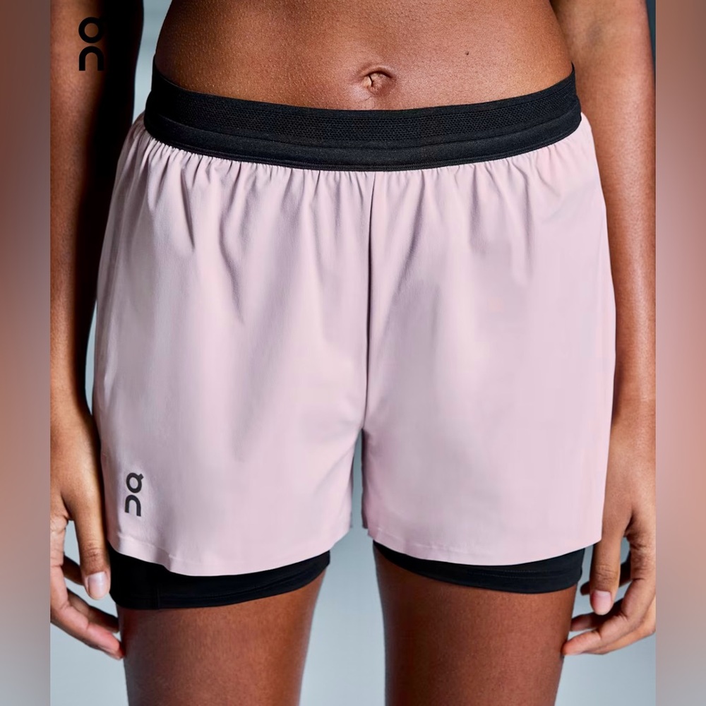 On Running Women's Pink Running Shorts